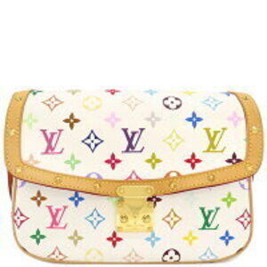 Louis Vuitton Sologne Shoulder Bag White Crossbody